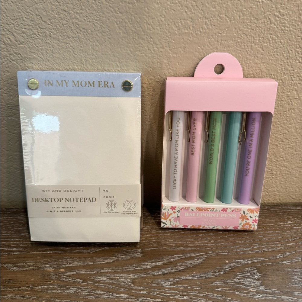 NEW Target Mom Pens & “In My Mom Era” Notepad
